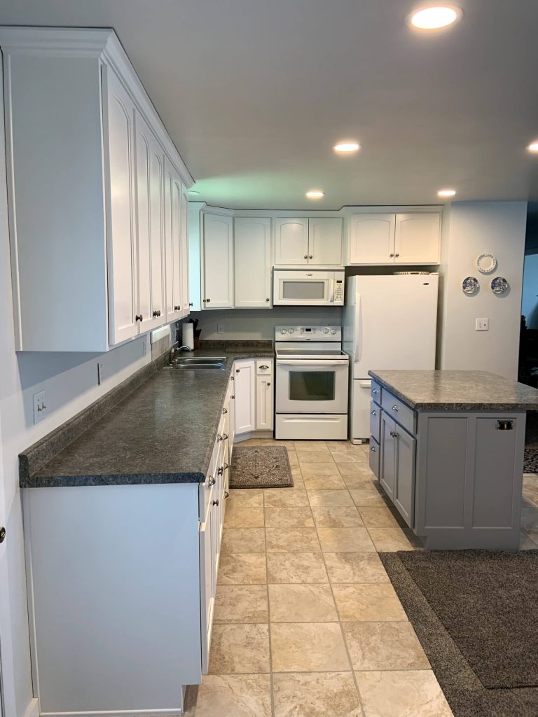 Latest Projects | Fountain Cabinet Refinishing