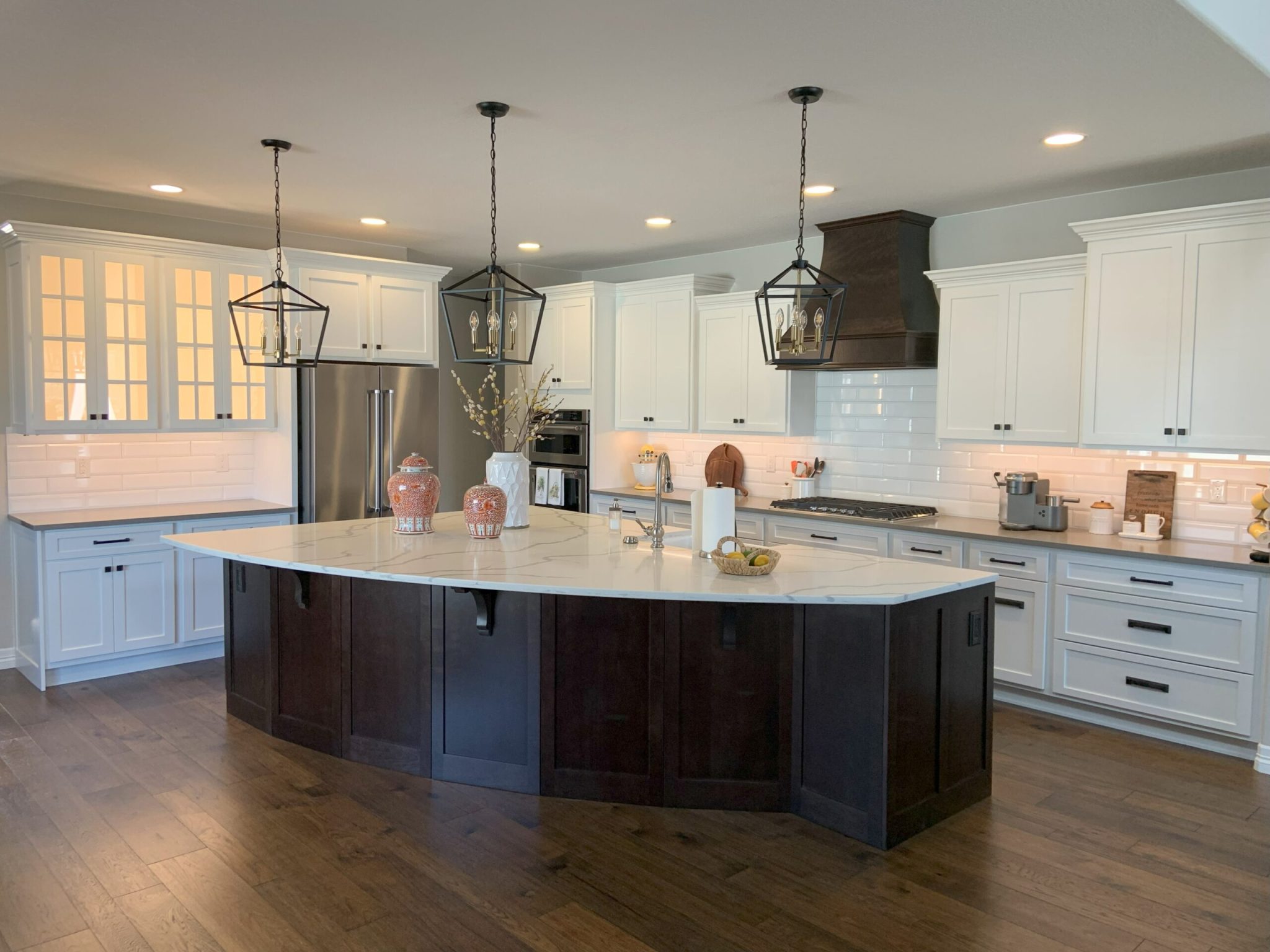 Traditional Transitional Kitchen Remodel in Colorado Springs, CO by Bunderson Cabinet Refinishing project photo