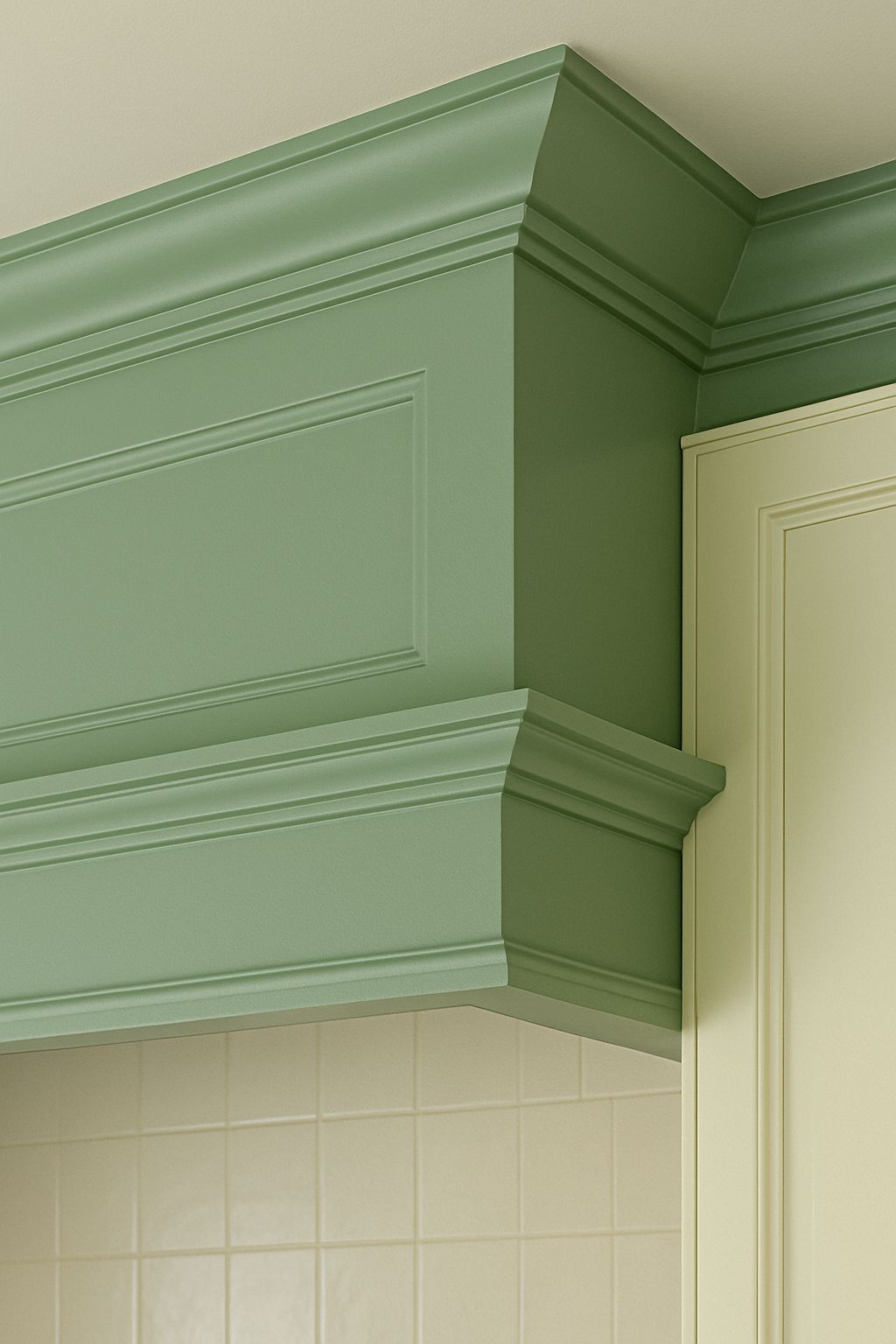 Crown molding detail like we offer in Colorado Springs homes
